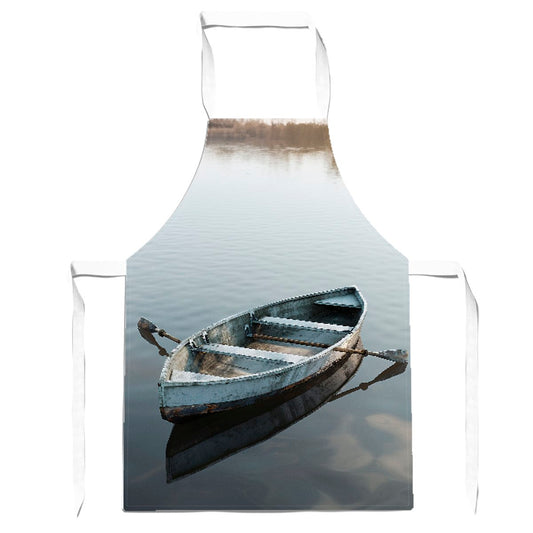 Boat On The Lake Apron