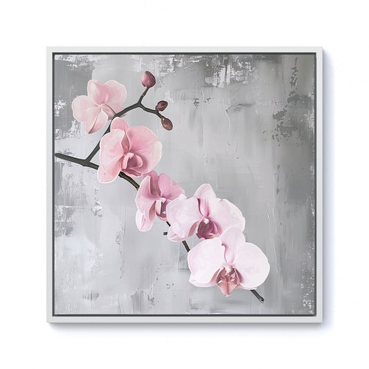 Blossom On A Branch Framed Canvas