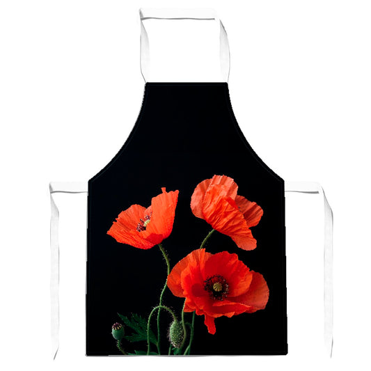 Poppies Apron