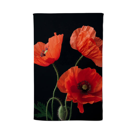 Poppies Tea Towel