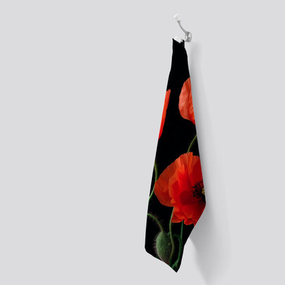 Poppies Tea Towel