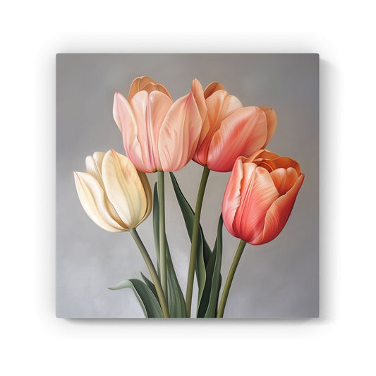 Spring Tulips Canvas