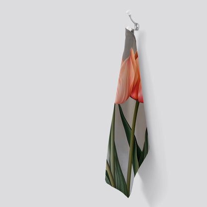 Spring Tulips Tea Towel