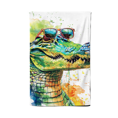 Cool Crocodile Tea Towel