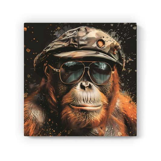 Cool Orangutan Canvas