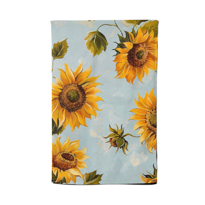 Summer Sunflowers Tea Towel