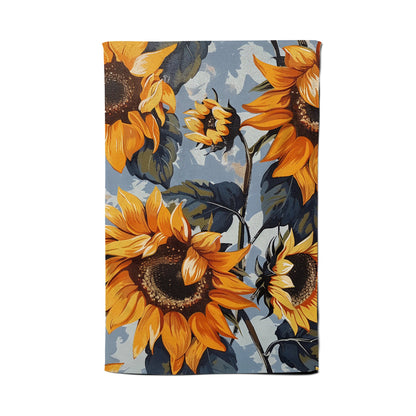 Sunflowers On A Sunny Day Tea Towel