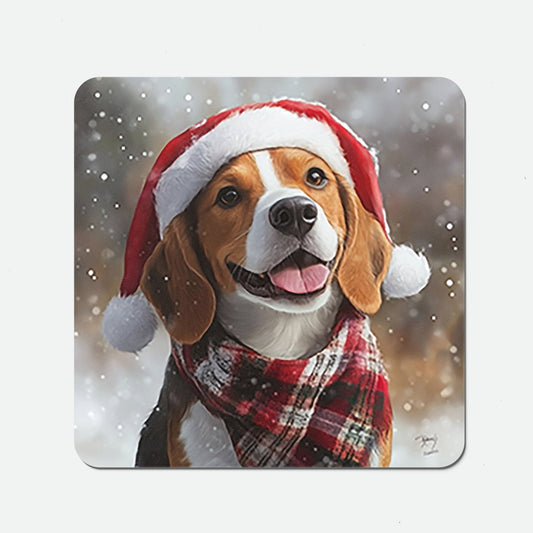 Christmas Beagle Coasters