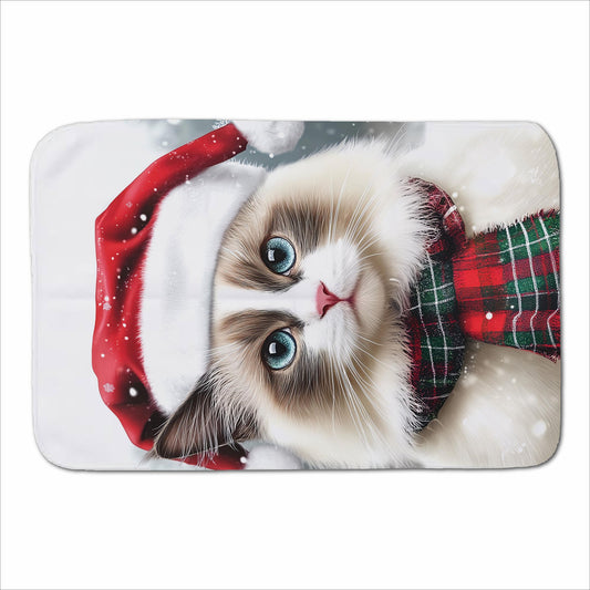 Christmas Ragdoll Sherpa Blanket