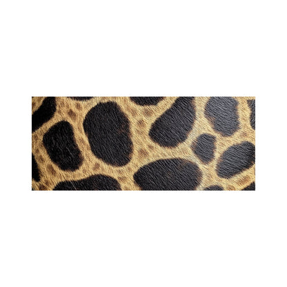 Giraffe Fur Print Glass Bathroom Splashback