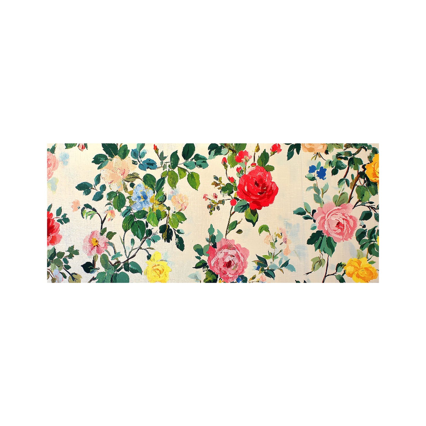 Collection Of Summer Garden Flowers Glass Bathroom Splashback