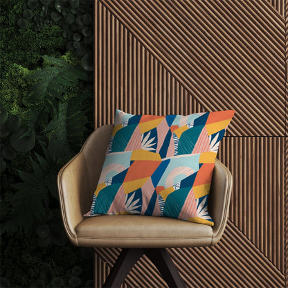 Modern Floral Pattern Outdoor Cushion