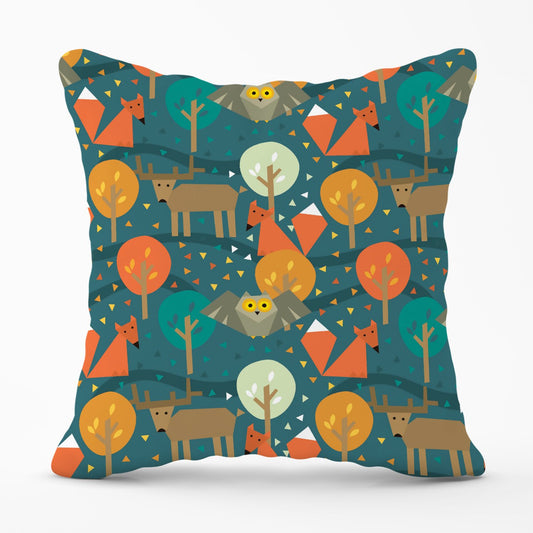 Wild Nightlife Outdoor Cushion