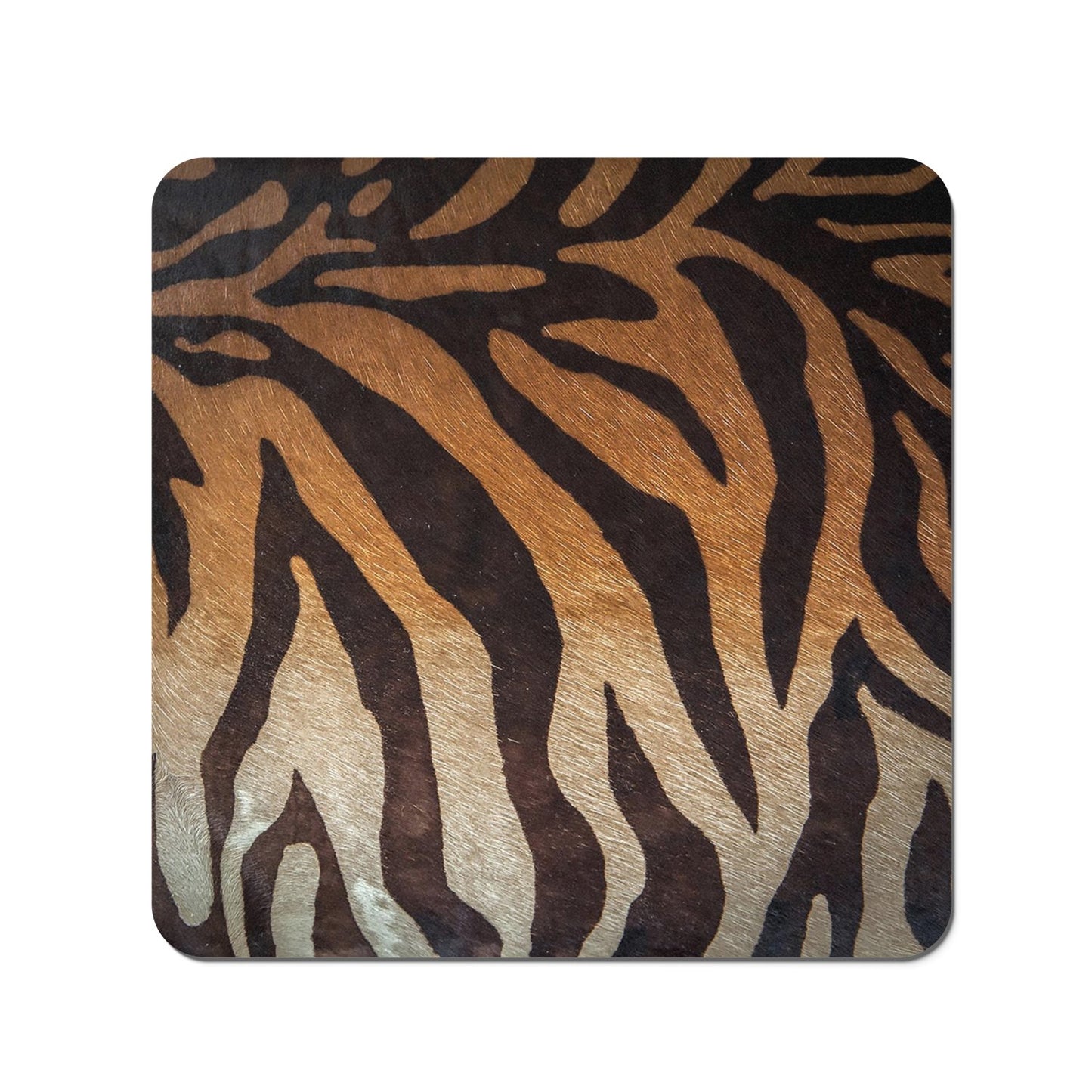 Tiger Skin Print Coasters