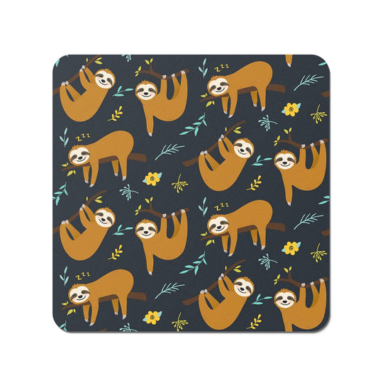 Cute Sloths Coasters