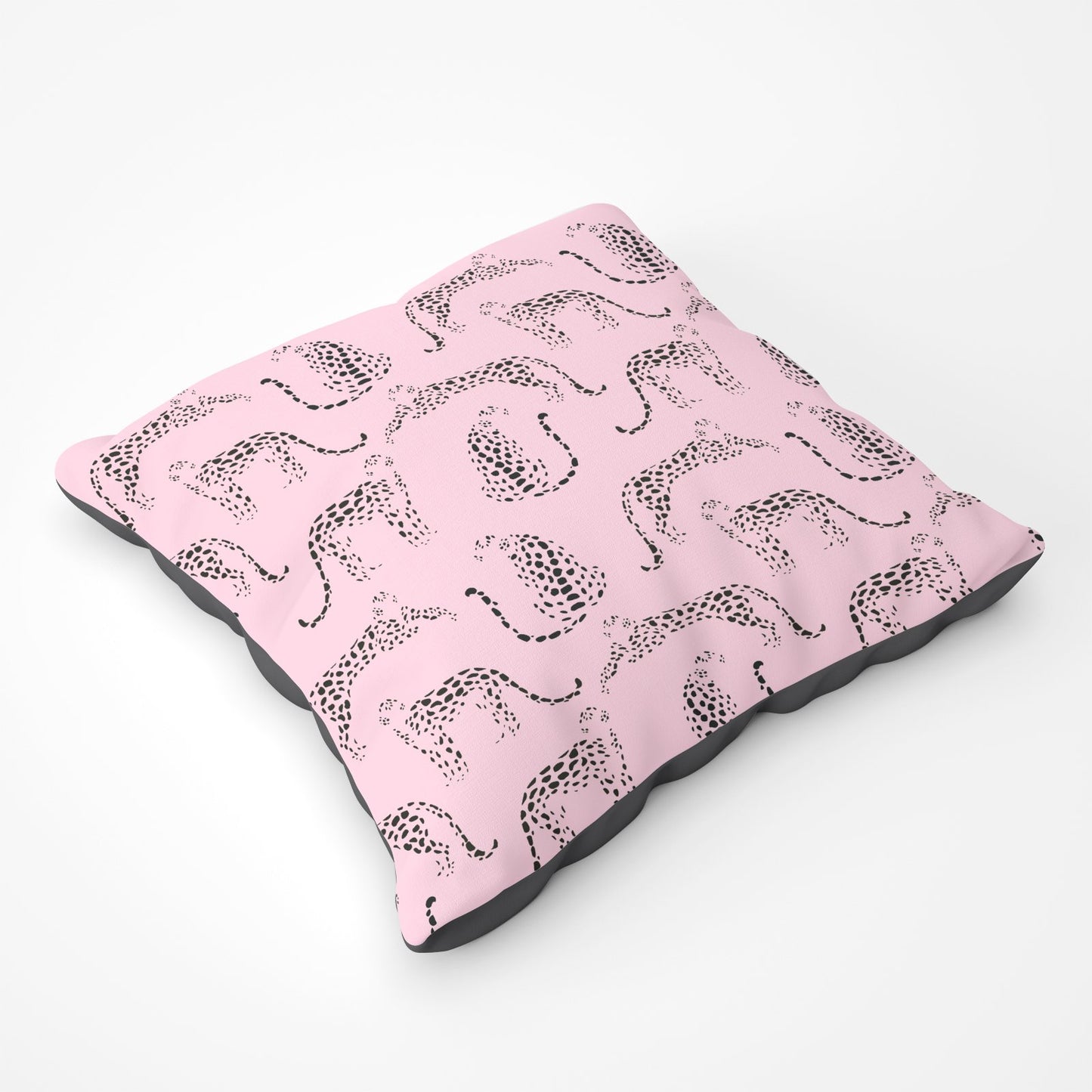 Abstract Leopard Pattern Floor Cushion