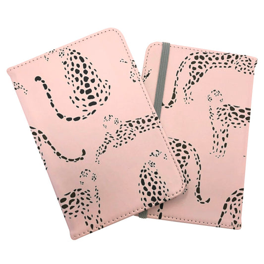 Abstract Leopard Pattern Passport Cover