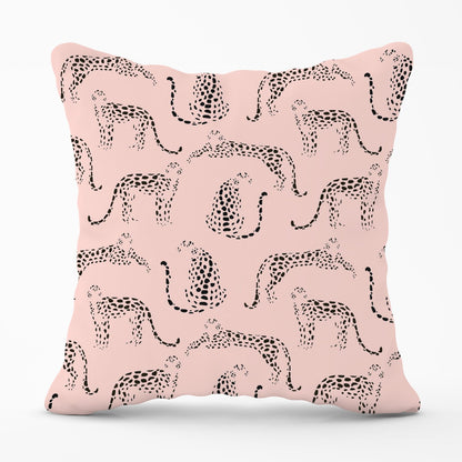 Abstract Leopard Pattern Outdoor Cushion