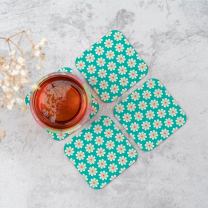 Daisy Pattern Coasters