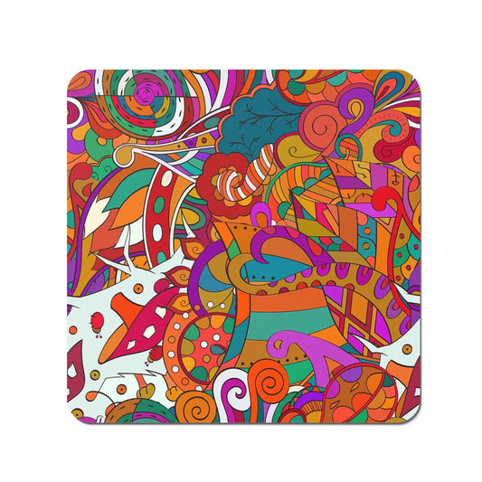 Mehndi Design Coasters