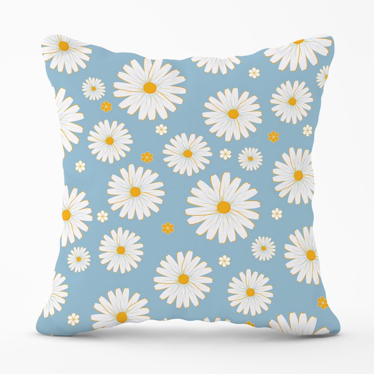 Summer Daisy Pattern Outdoor Cushion