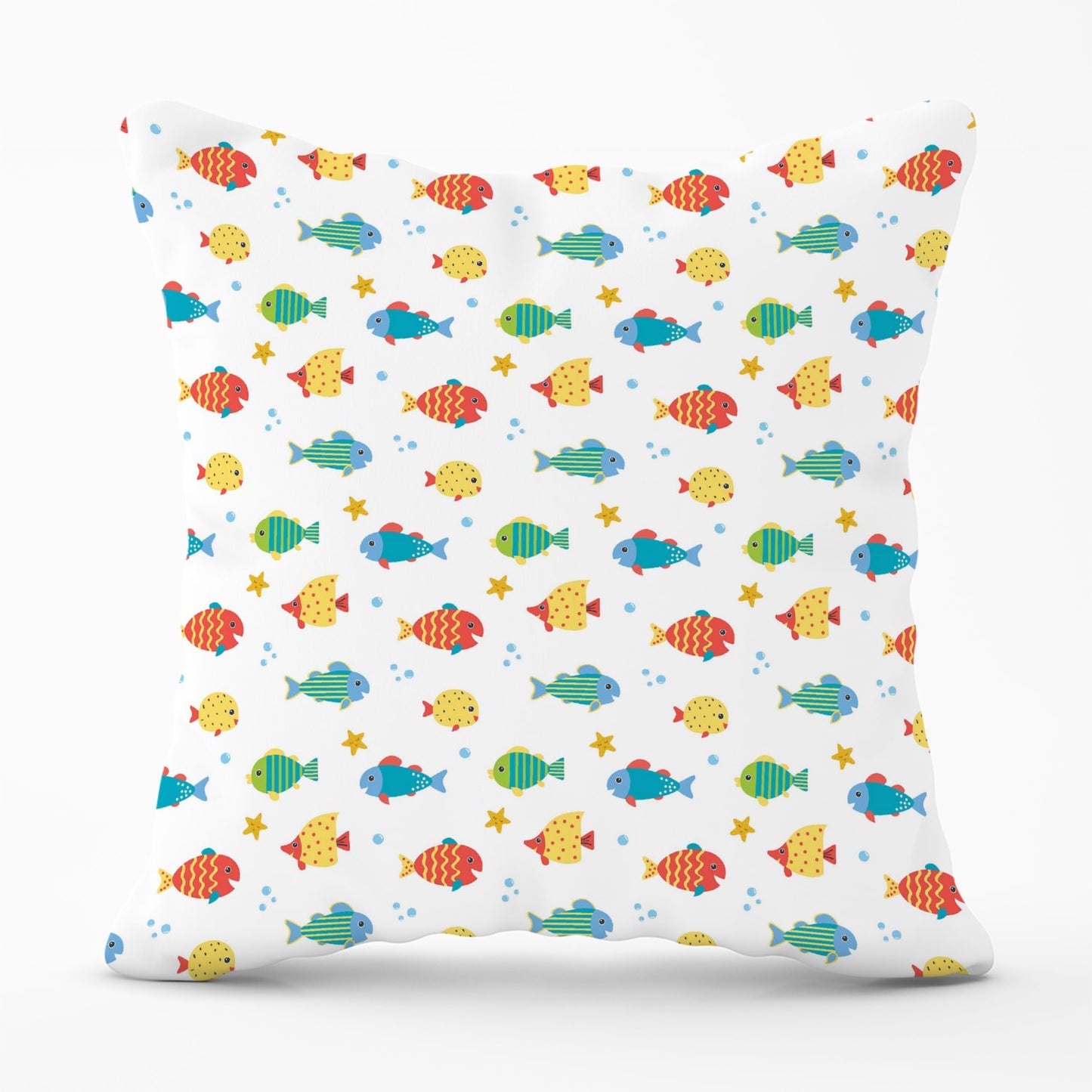 Swimming Fish Outdoor Cushion