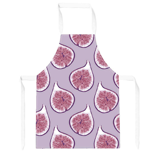 Modern Fig Pattern Apron