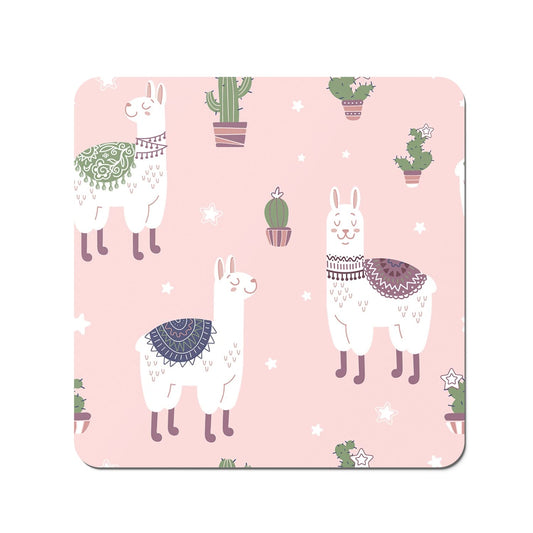 Happy Lama Coasters