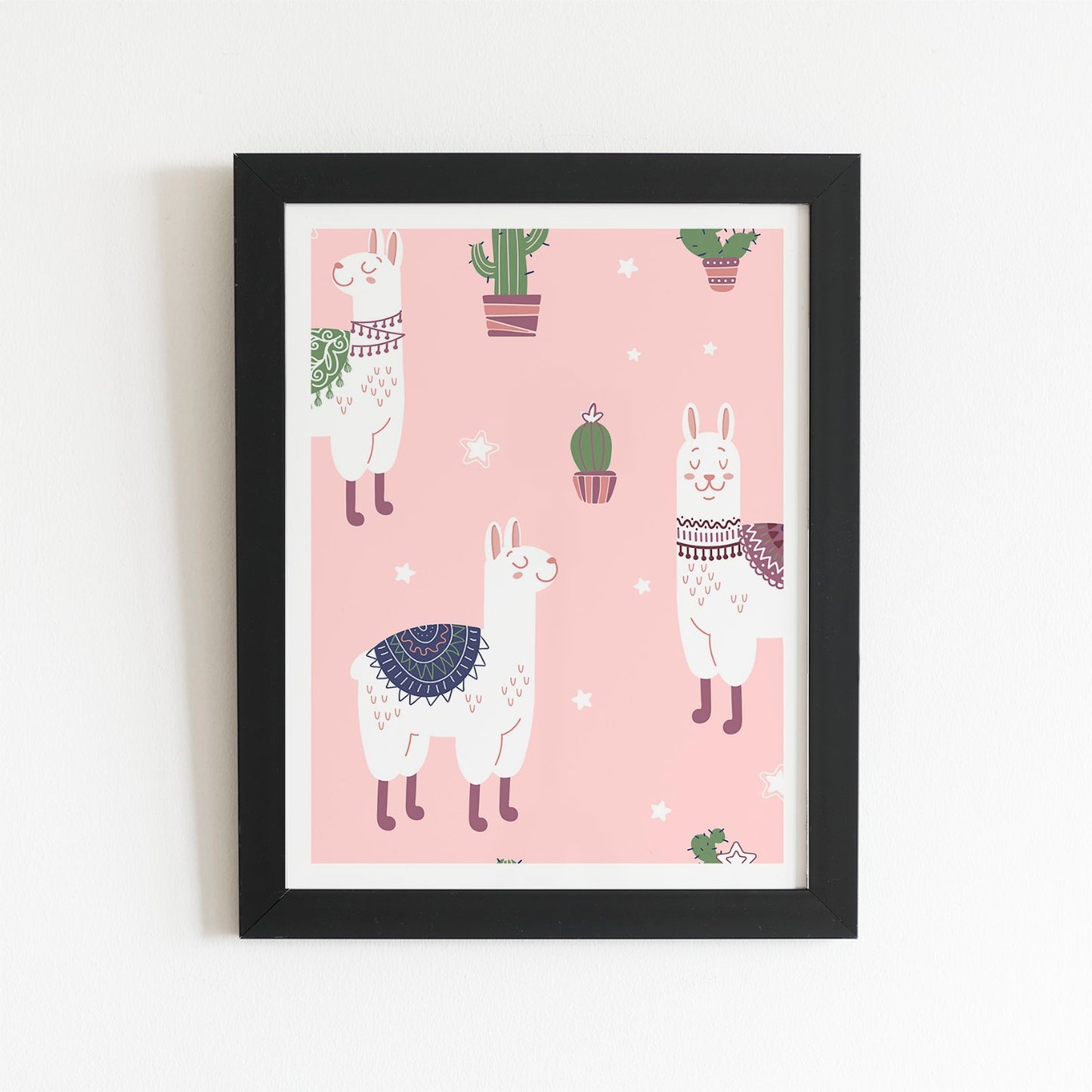 Happy Lama Art Prints