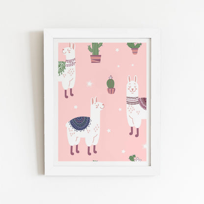 Happy Lama Art Prints