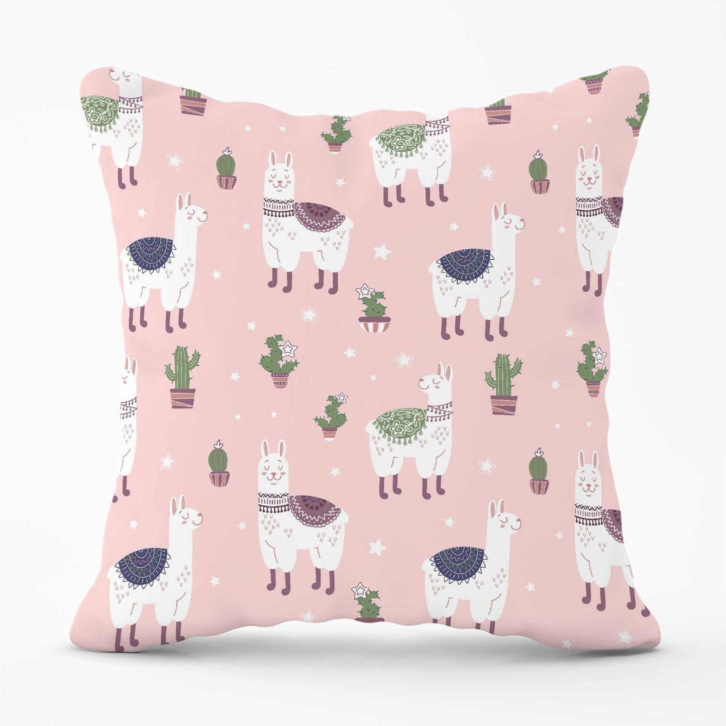 Happy Lama Outdoor Cushion