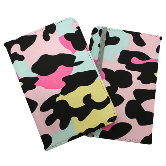 Colourful Leopard Print Passport Cover