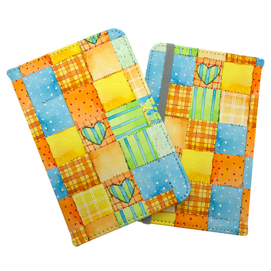 Baby Watercolour Blanket Pattern Passport Cover