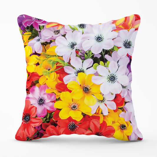 Spring Flowers Outdoor Cushion