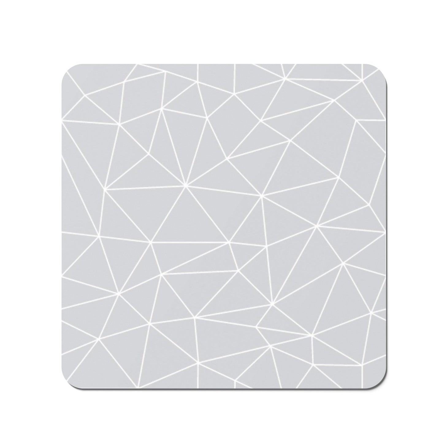 Geometric Triangle Pattern Coasters