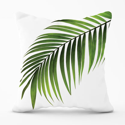 Single Palm Leaf Outdoor Cushion