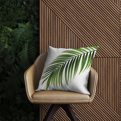 Single Palm Leaf Outdoor Cushion