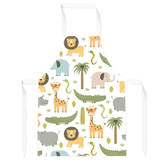 Cute Safari Animals Apron