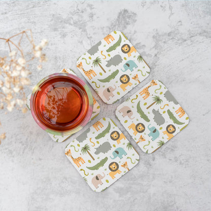 Cute Safari Animals Coasters