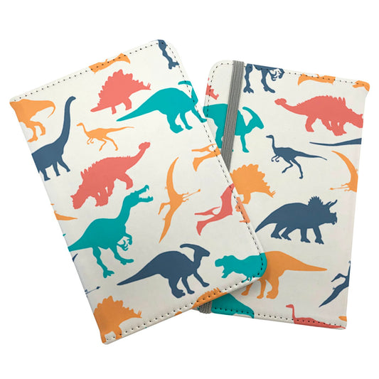 Multicoloured Dinosaurs Passport Cover