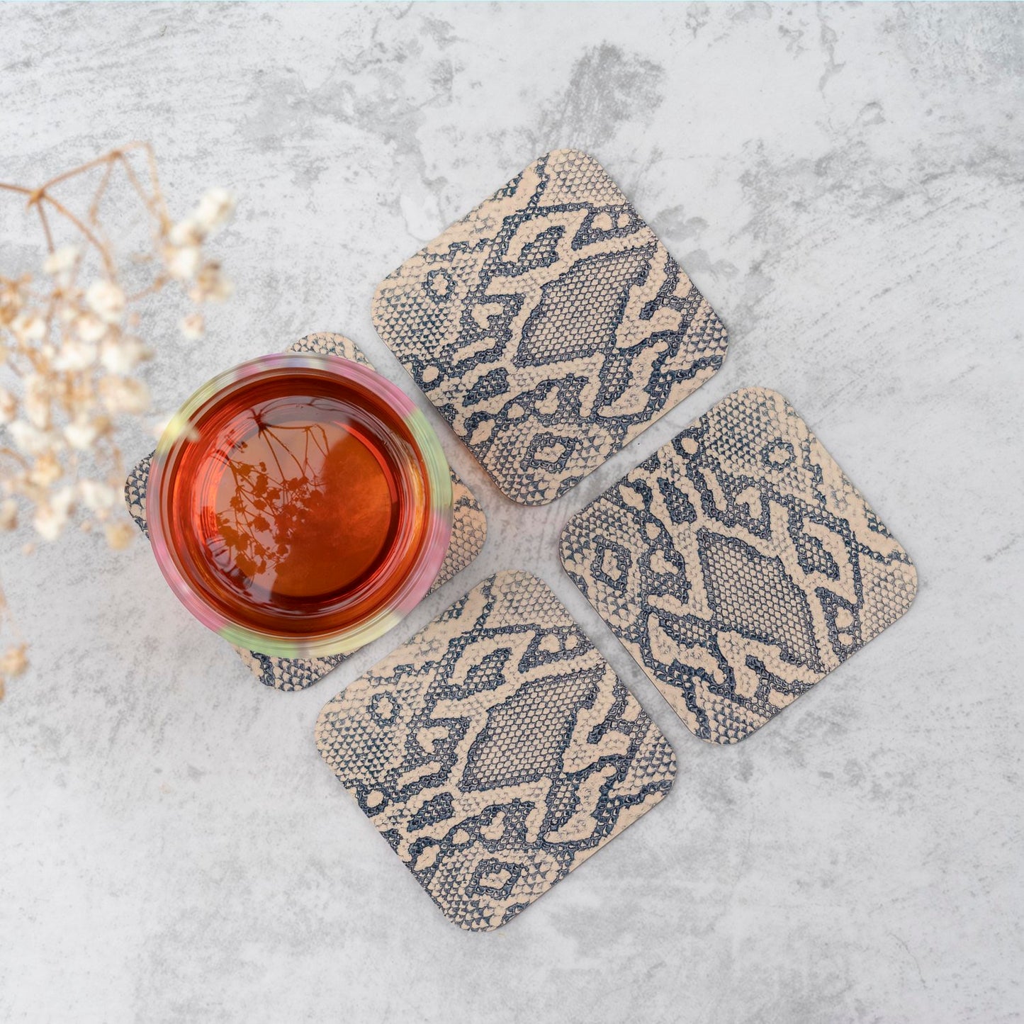 Snake Skin Coasters