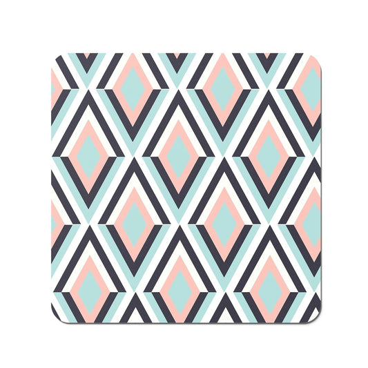 Zig Zag Abstract Pattern Coasters