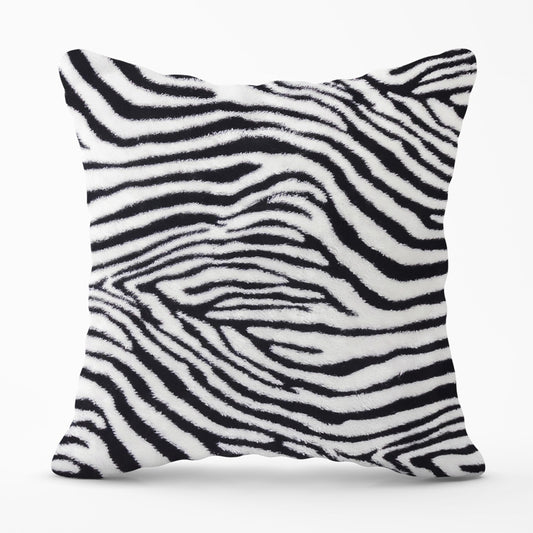 Zebra Texture Pattern Outdoor Cushion