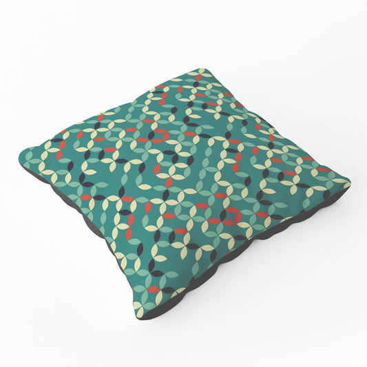 Geometric Pattern Design Floor Cushion