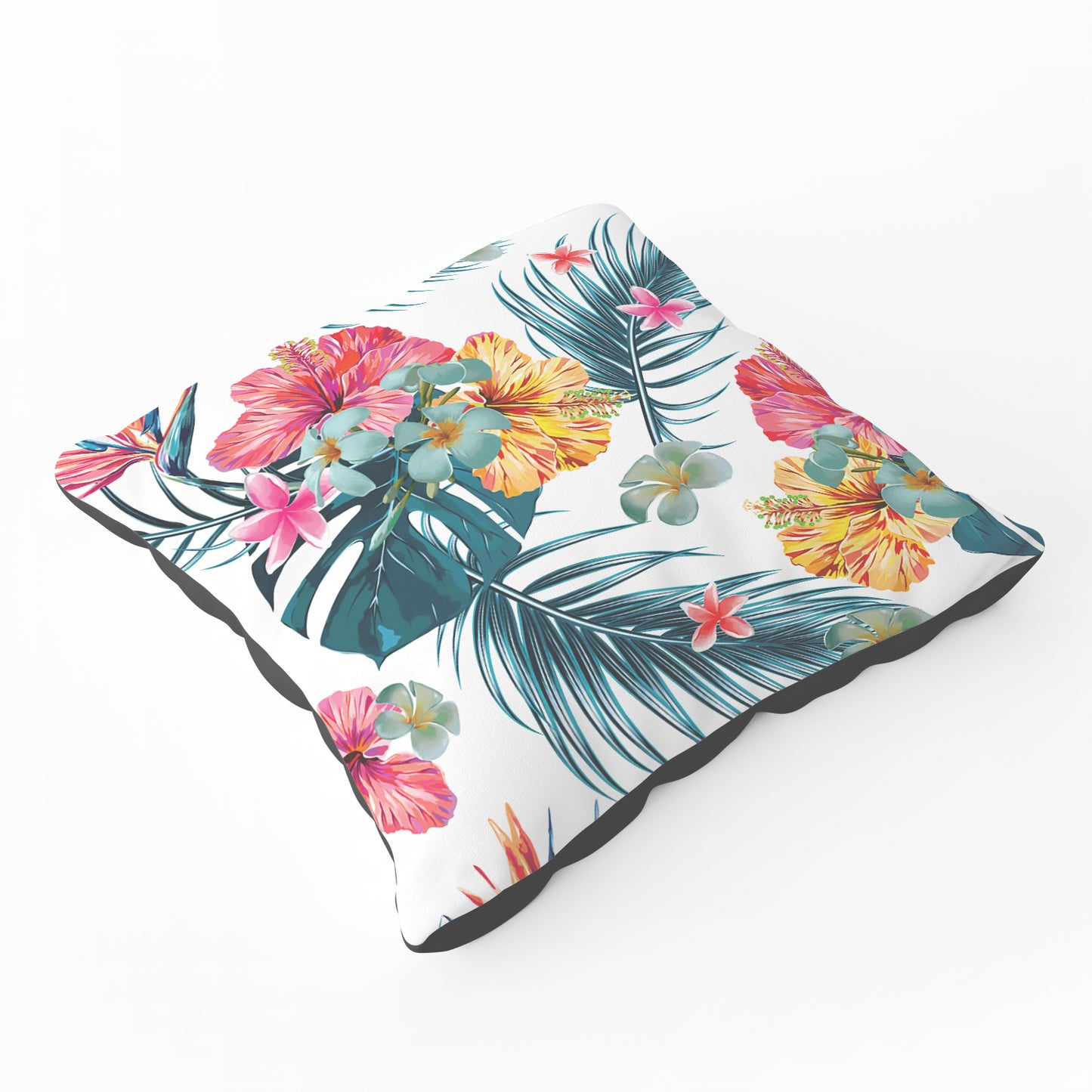 Spring Summer Flowers Floor Cushion