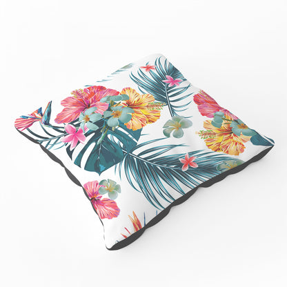 Spring Summer Flowers Floor Cushion