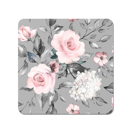 Dusty Pink Roses Coasters