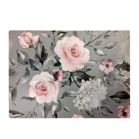 Dusty Pink Roses Chopping Board