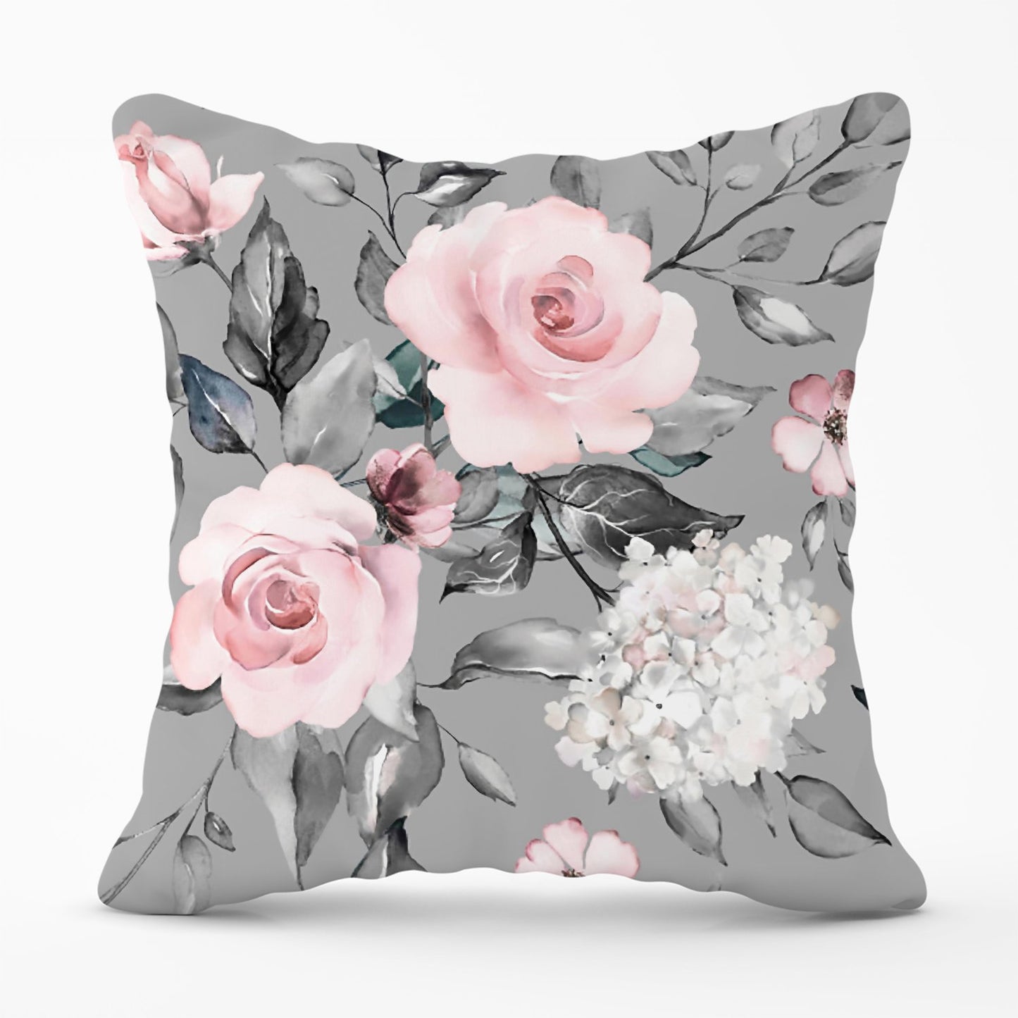 Dusty Pink Roses Outdoor Cushion