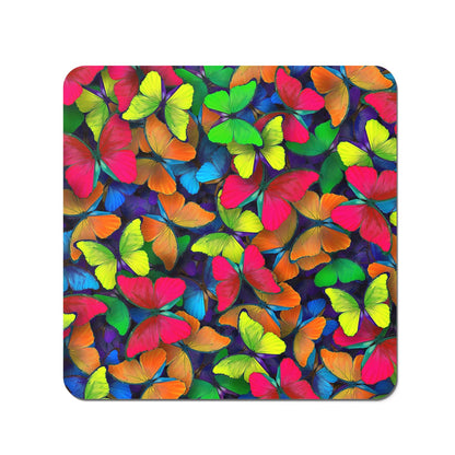 Rainbow Butterflies Coasters